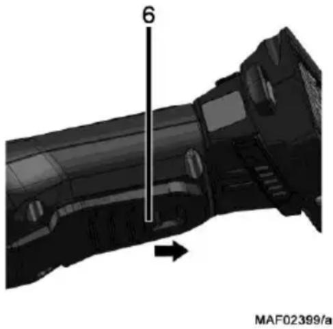 Mafell PF 80-18 PURE - In- en uitschakelen - 1