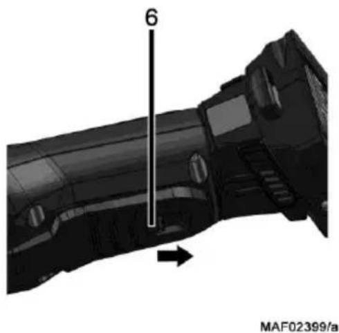 Mafell PF 80-18 PURE - Tænd og sluk - 1