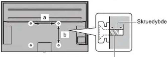 PANASONIC TX-65MX800E - Veggmontering av TV-en (ekstrautstyr) - 1