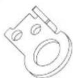 MIDEA MRT21D3BBB - Parts already mounted on the door (as shipped): - 5
