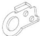 MIDEA MRT21D3BBB - Parts included with the hinge kit: - 5
