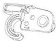 MIDEA MRT21D3BBB - Parts already mounted on the door (as shipped): - 4