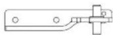 MIDEA MRT21D3BBB - Parts already mounted on the door (as shipped): - 1