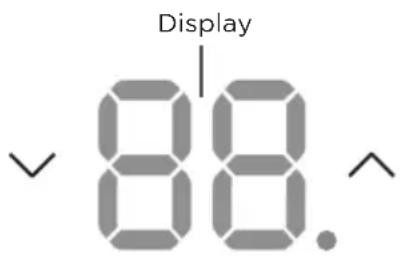 MIDEA MW10MSWBA6RCM - LED Display: - 1