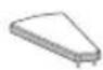 MIDEA MRU21C7BST - Préparation pour inverser l'ouverture de la porte - 6