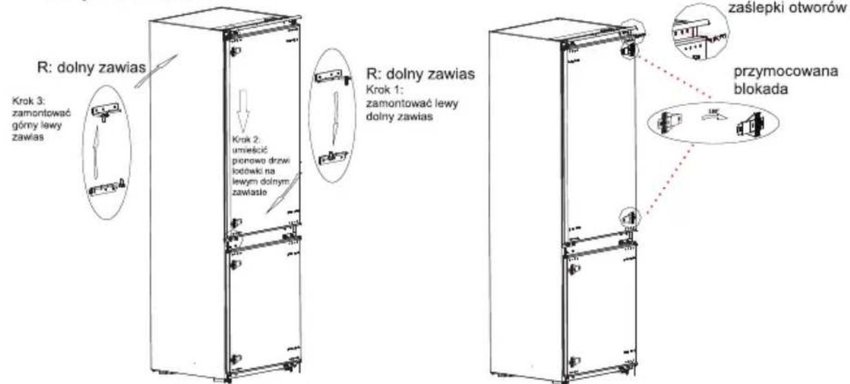 MIDEA MDRE353FGE01 - Zmiana kierunku otwierania drzwi - 5