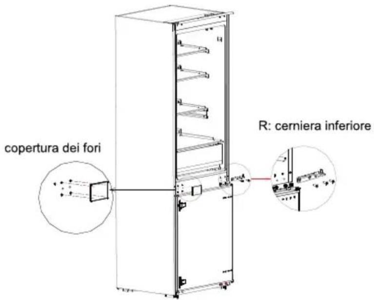 MIDEA MDRE353FGE01 - Cambio della porta da destra a sinistra - 6
