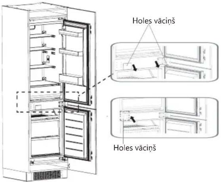 MIDEA MDRE353FGE01 - Uzstādīšana skapī - 9