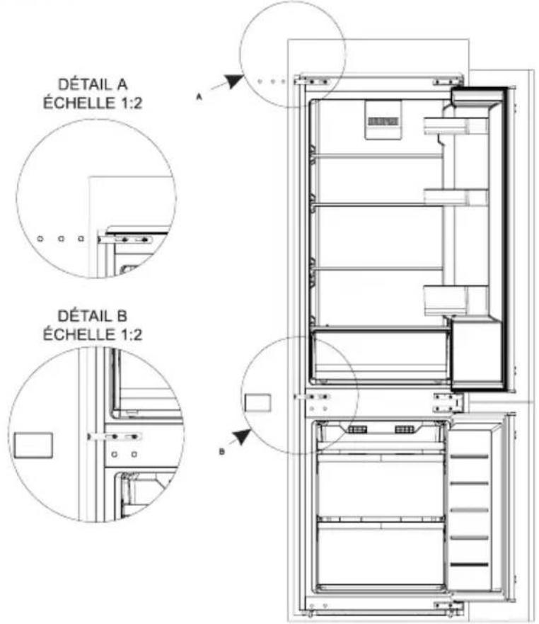 DÉTAIL A ÉCHELLE 1:2 DÉTAIL B ÉCHELLE 1:2
