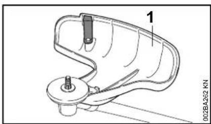 STIHL FS 70 RC-E - Montaggio dei dispositivi di protezione - 1