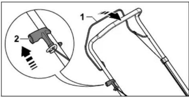 STIHL RM 248 T - Motor starten - 1