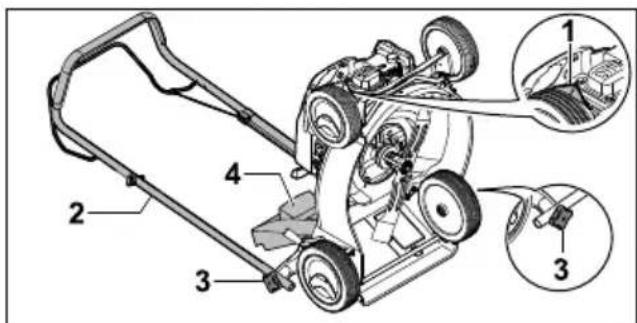 STIHL RM 248 T - Rasenmäher aufstellen - 1