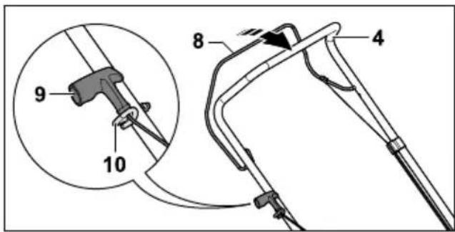 STIHL RM 248 T - Lenker anbauen - 2