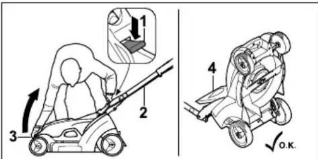 STIHL RMA 239 C - Rasenmäher aufstellen - 1
