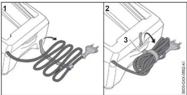 STIHL RMA 239 C - Conservazione del caricabatterie - 1