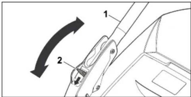 STIHL RMA 239 C - Adjusting the Handlebar - 1