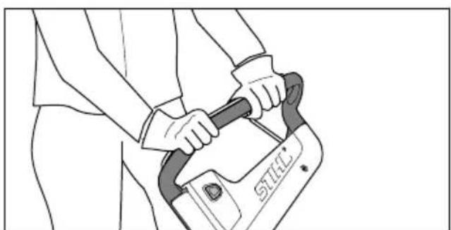 STIHL RMA 239 C - Rasenmäher halten und führen - 1