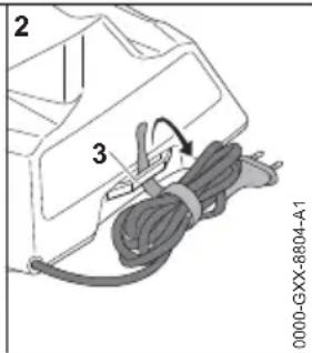 STIHL KOA 20 - Accu controlleren - 1