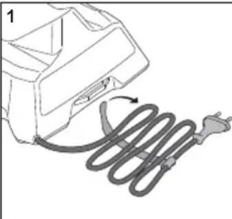 STIHL KOA 20 - Acculader opbergen - 1