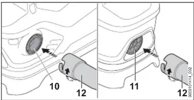 STIHL KOA 20 - Blowing and suction mode - 1