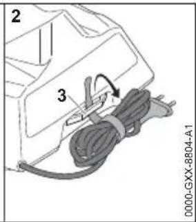 STIHL KOA 20 - Storing the Charger - 2