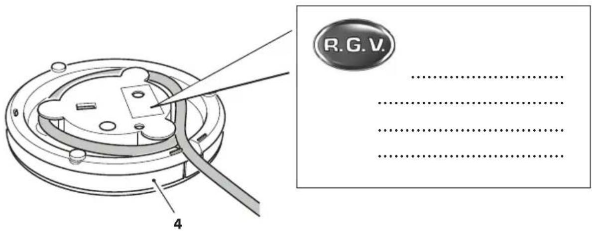RGV Bollitore Digitale - Rating label - 1