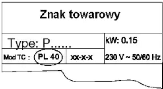 CANDY PL 40 ASW - Ostrzeżenia: - 1