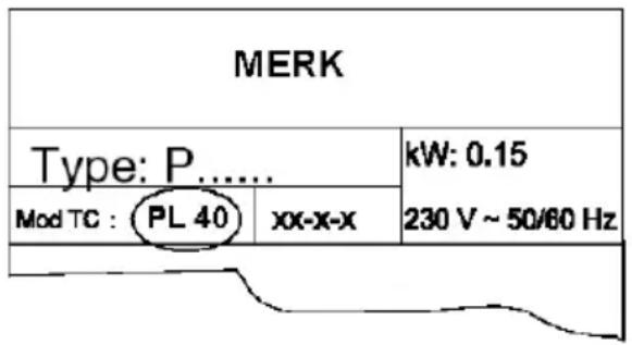 CANDY PL 40 ASW - Waarschuwingen: - 1