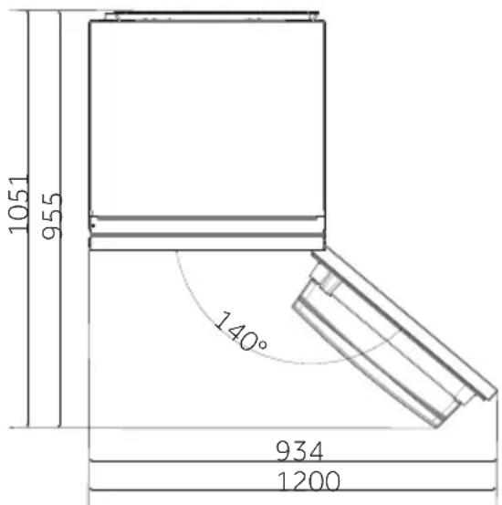 CANDY CNBL3518E - Prostorske zahteve - 1