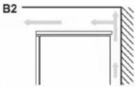 CANDY CNBQT5518E - Ventilaton cross-section - 3
