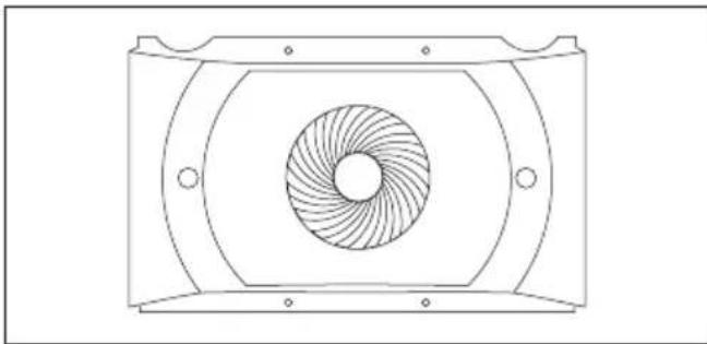 CANDY F ACDI Z600 L - Suportul pentru tăvi - 1