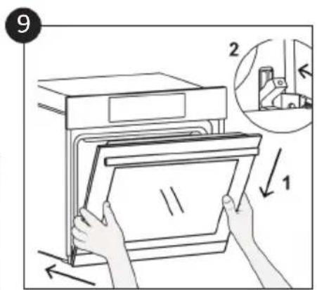 CANDY F ACDI Z600 L - ODSTRANJEVANJE IN ČIŠČENJE STRANSKIH NOSILCEV - 8