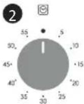 CANDY F ACDI Z600 L - Utilisation du programmateur d'horloge à commande tactile (En fonction du modèle de four.) - 5