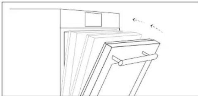 CANDY F ACDI Z600 L - Softclose (kun hvis til stede) - 1