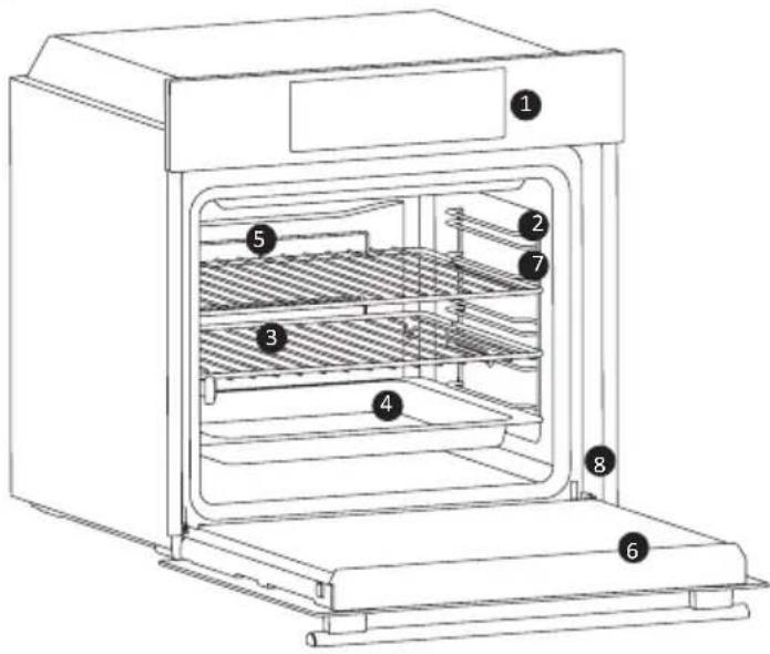 CANDY F ACDI Z600 L - Product description - 1