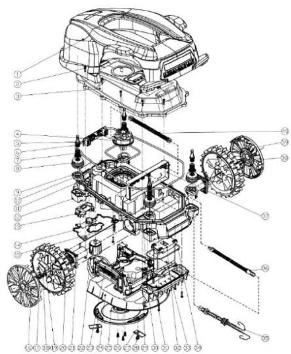 Anova RC600 - VUE ÉCLATÉE - 1