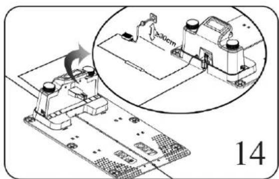 Anova RC600 - Connexion de la base de chargement à l'alimentation électrique - 1