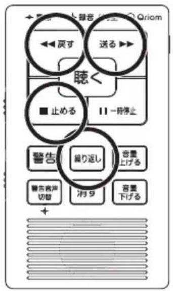 Qriom YDR-100AT - 線の返し再生する - 1