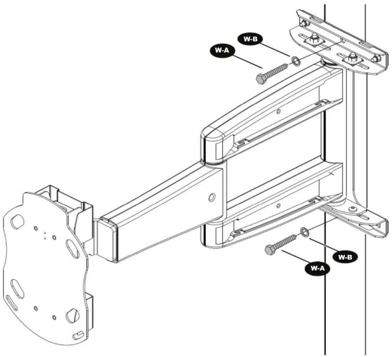 OmniMount ULPC-M - EN Concrete Wall Installation - 1