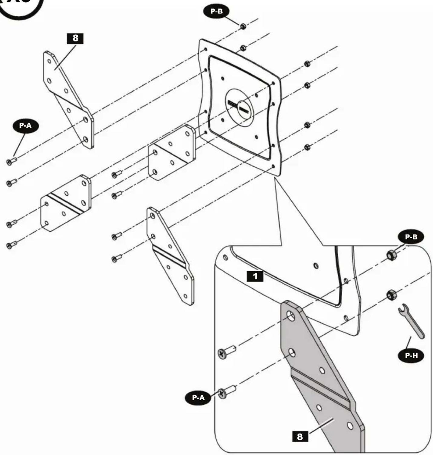 OmniMount ULPC-M - OPTION C - 5