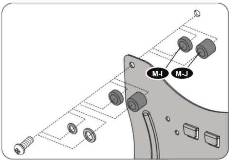 OmniMount VB60C - Connect adapter to flat panel - 3