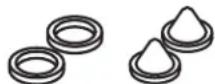 GE GFW350SSYWW - PARTS REQUIRED (Sold separately or included with the GFW510 model) - 2