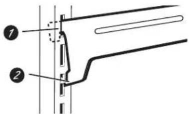 GE Profile PXD22BYPFS - Pour le remettre en place : - 1