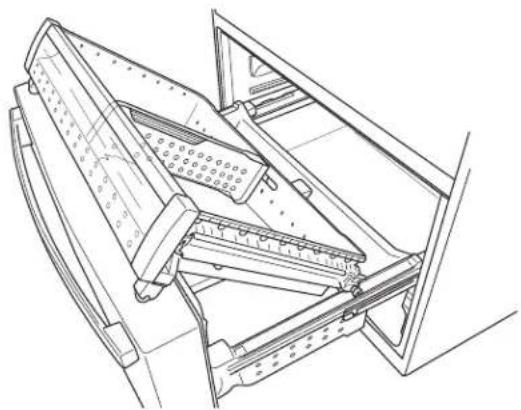 GE Profile PXD22BYPFS - Pour retirer : - 1