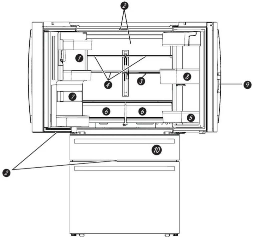 GE Profile PXD22BYPFS - Modèles Profile PVD28, PXD22 - 1