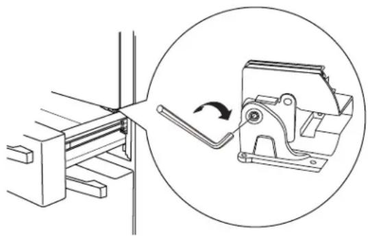 GE Profile PXD22BYPFS - LEVEL THE REFRIGERATOR DOORS - 4