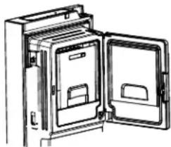 GE Profile PXD22BYPFS - Seau à glaçons et distributeur - 1