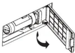 GE Profile PXD22BYPFS - REMOVING THE FILTER - 1