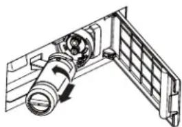 GE Profile PXD22BYPFS - REMOVING THE FILTER - 2