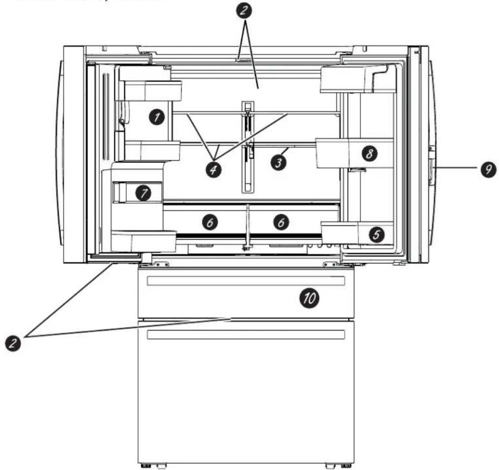 GE Profile PXD22BYPFS - Cómo Eliminar Refrigerantes y Gomaespumas: - 1